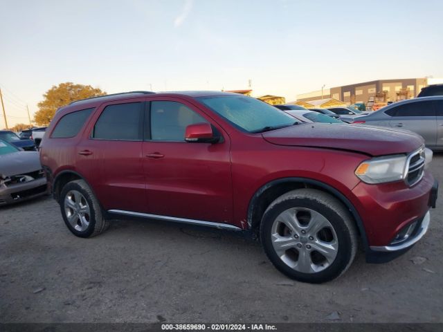 1C4RDJDG4FC954248 Dodge DURANGO LIMITED