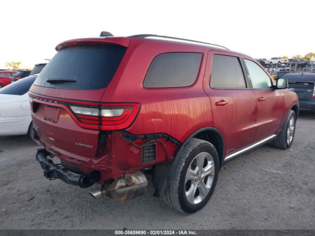 1C4RDJDG4FC954248 Dodge DURANGO LIMITED