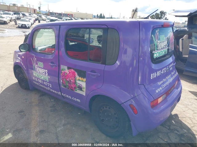 2012 NISSAN CUBE 1.8 S VIN: JN8AZ2KR8CT252717