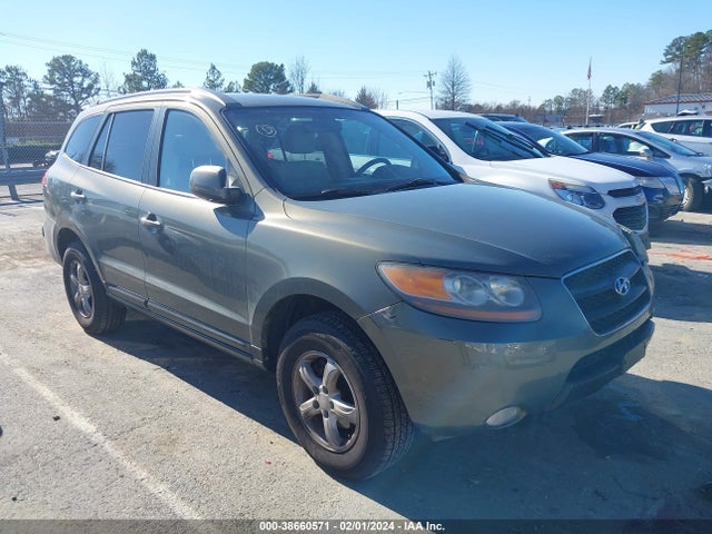 2007 HYUNDAI SANTA FE GLS VIN: KM8SG73D47U147612