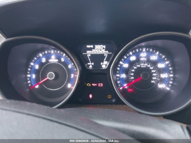 2013 HYUNDAI ELANTRA GLS VIN: 5NPDH4AE3DH168252
