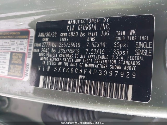 KIA Sportage X-line 2023 5XYK6CAF4PG097929 Image 9