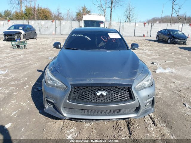 JN1FV7AP5JM461577 Infiniti Q50 3.0t Red Sport 400