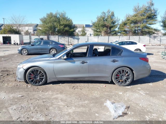 JN1FV7AP5JM461577 Infiniti Q50 3.0t Red Sport 400