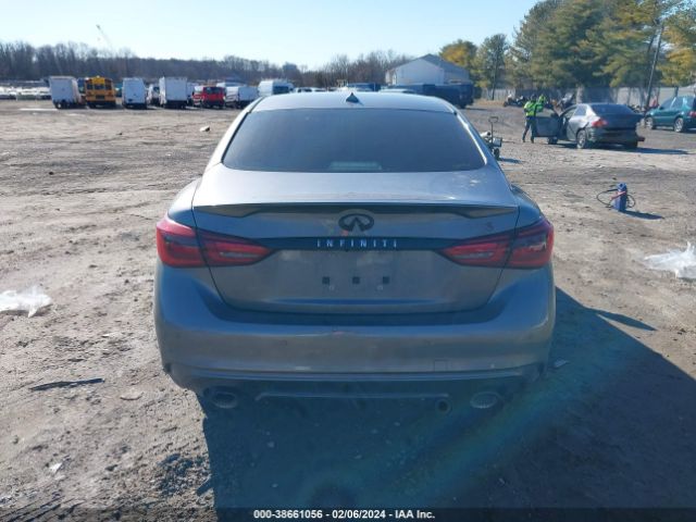 JN1FV7AP5JM461577 Infiniti Q50 3.0t Red Sport 400