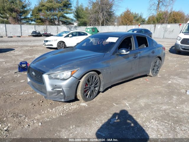 JN1FV7AP5JM461577 Infiniti Q50 3.0t Red Sport 400