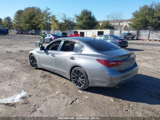 JN1FV7AP5JM461577 Infiniti Q50 3.0t Red Sport 400