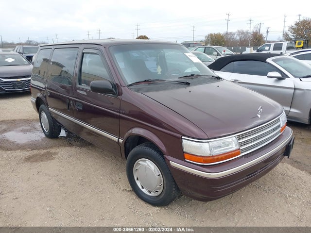 1993 PLYMOUTH VOYAGER VIN: 2P4GH25K6PR349513