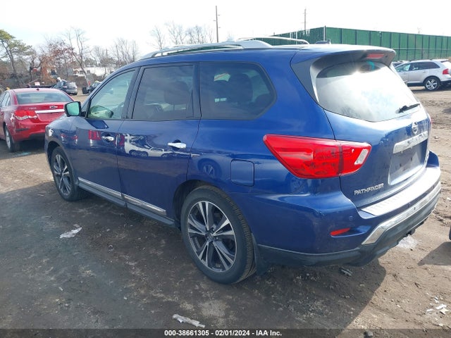 2017 NISSAN PATHFINDER PLATINUM VIN: 5N1DR2MMXHC638603