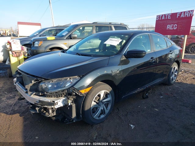 Honda Civic Lx 2019 2HGFC2F65KH545832 Image 2