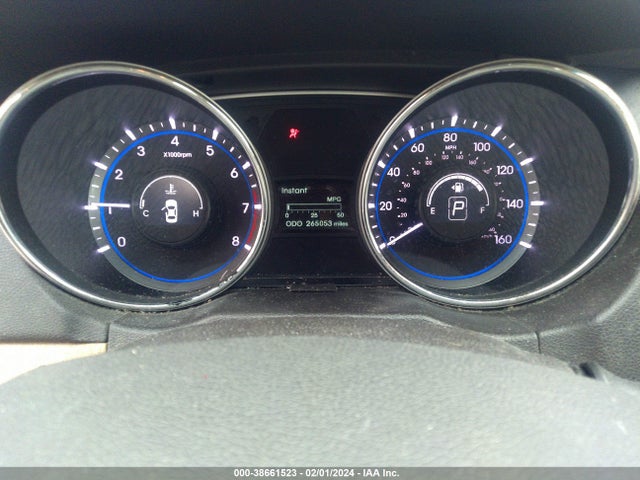 2013 HYUNDAI SONATA GLS VIN: 5NPEB4AC3DH801093