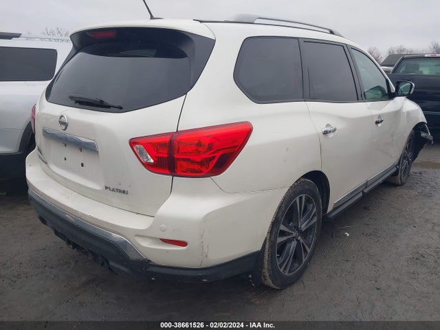 2017 NISSAN PATHFINDER PLATINUM VIN: 5N1DR2MM0HC637718