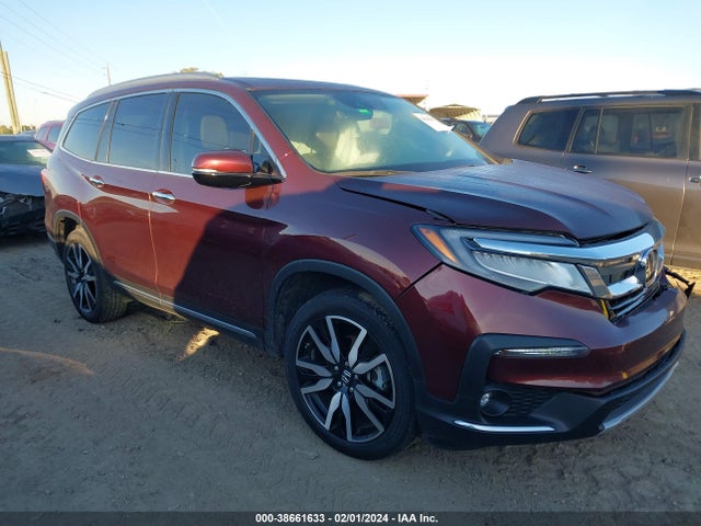 Honda Pilot 2wd Touring 7 Passenger 2021 5FNYF5H63MB040295 головне зображення