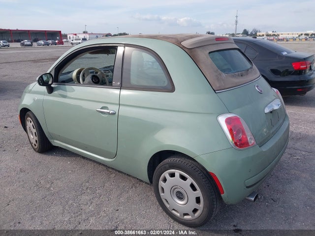 2012 FIAT 500C 3C3CFFDR4CT223225 Photo 2