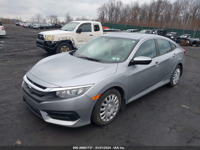 Honda Civic Lx 2017 2HGFC2F56HH561750 Image 2