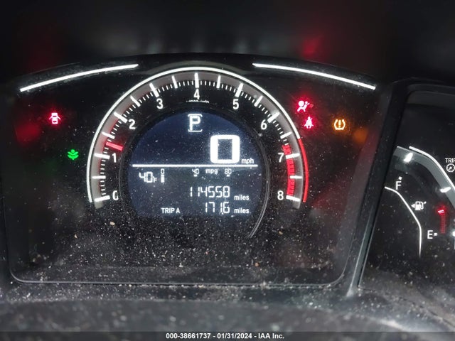 Honda Civic Lx 2017 2HGFC2F56HH561750 Image 7