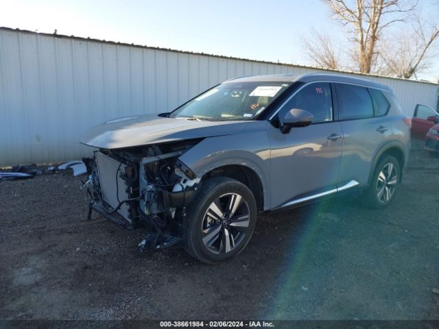 JN8BT3DC8PW100896 Nissan Rogue Platinum Fwd