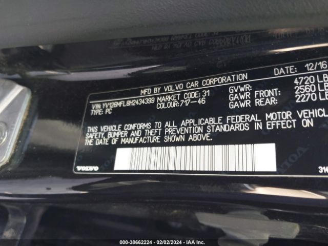 YV126MFL8H2434399 Volvo S60 T5 Dynamic