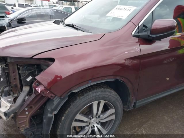 5FNYF6H58GB082592 Honda Pilot Ex-l