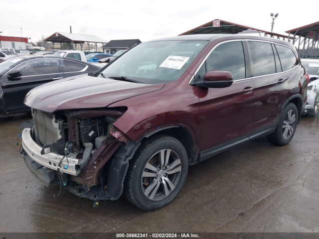 5FNYF6H58GB082592 Honda Pilot Ex-l
