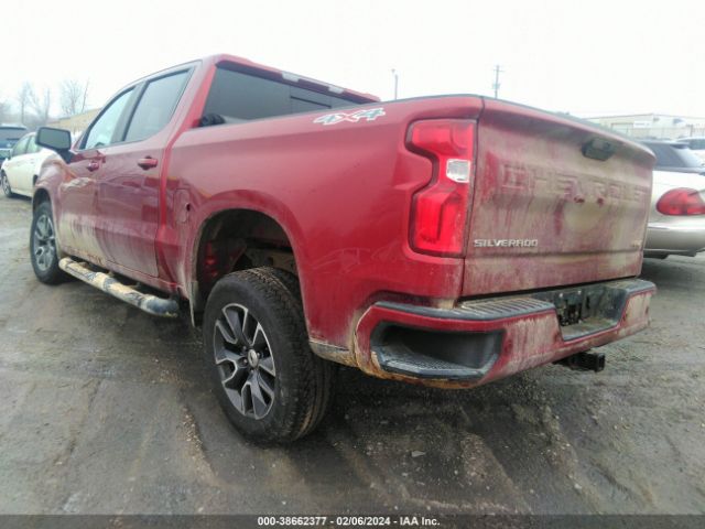 3GCPYEEK2MG304639 Chevrolet Silverado 1500 4wd  Short Bed Rst