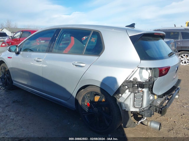 2022 VOLKSWAGEN GOLF GTI 2.0T SE VIN: WVWR87CD6NW214325