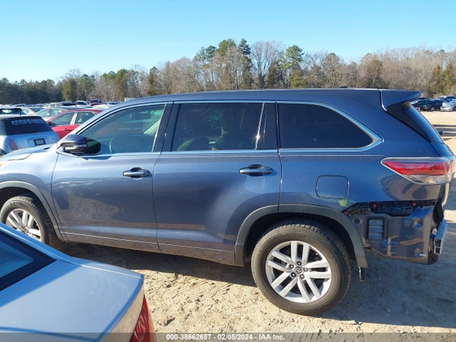 Toyota Highlander Le V6 2016 5TDZKRFH8GS124690 Image 14