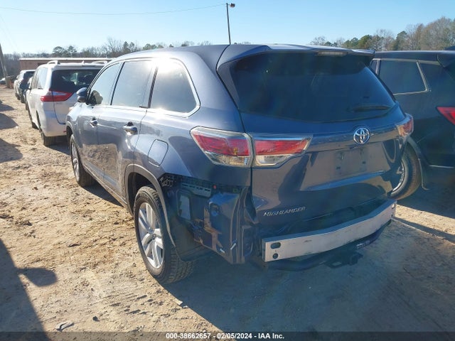 Toyota Highlander Le V6 2016 5TDZKRFH8GS124690 Image 3