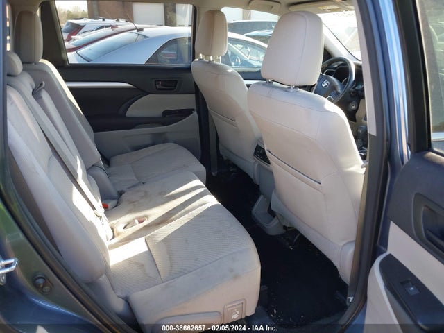 Toyota Highlander Le V6 2016 5TDZKRFH8GS124690 Image 8