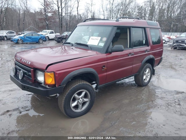 2002 LAND ROVER DISCOVERY SERIES II SD VIN: SALTL12462A742032