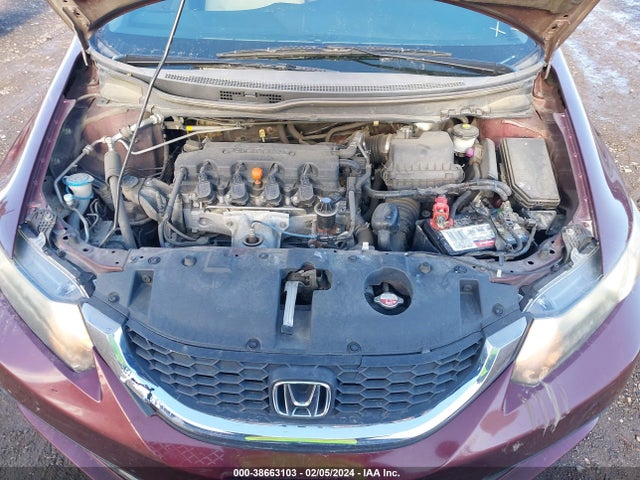 Honda Civic Lx 2014 19XFB2F57EE219717 Image 10