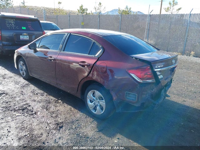 Honda Civic Lx 2014 19XFB2F57EE219717 Image 3