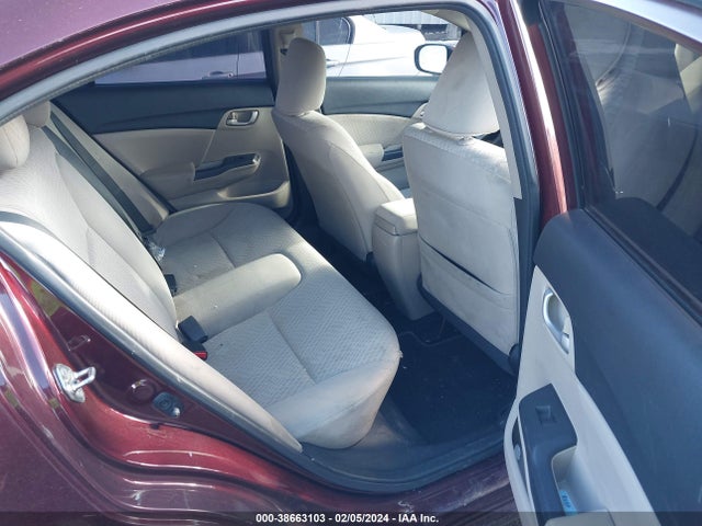 Honda Civic Lx 2014 19XFB2F57EE219717 Image 8