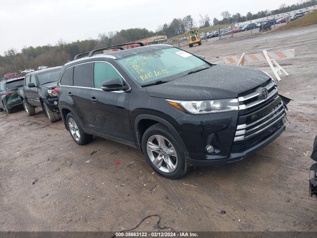 2018 TOYOTA HIGHLANDER LIMITED VIN: 5TDDZRFH1JS908755