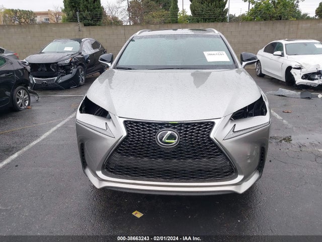 2017 LEXUS NX 200T F SPORT VIN: JTJYARBZ3H2052638