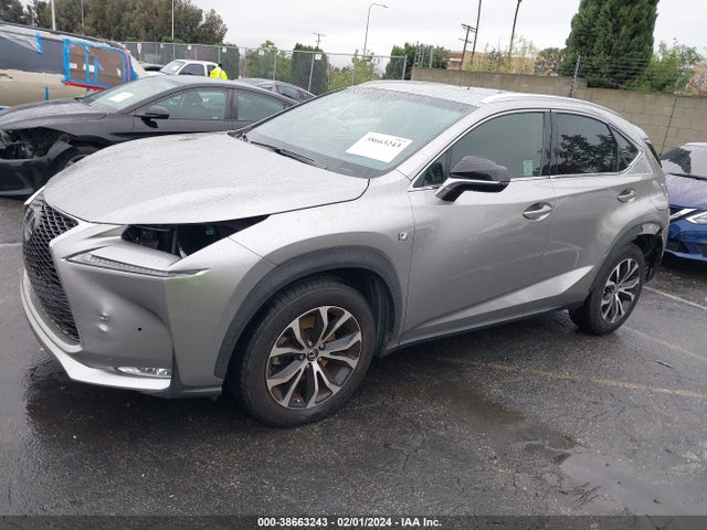 2017 LEXUS NX 200T F SPORT VIN: JTJYARBZ3H2052638