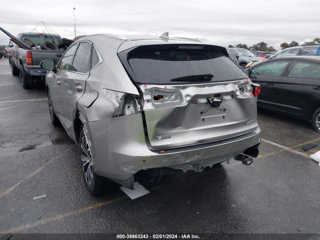 2017 LEXUS NX 200T F SPORT VIN: JTJYARBZ3H2052638