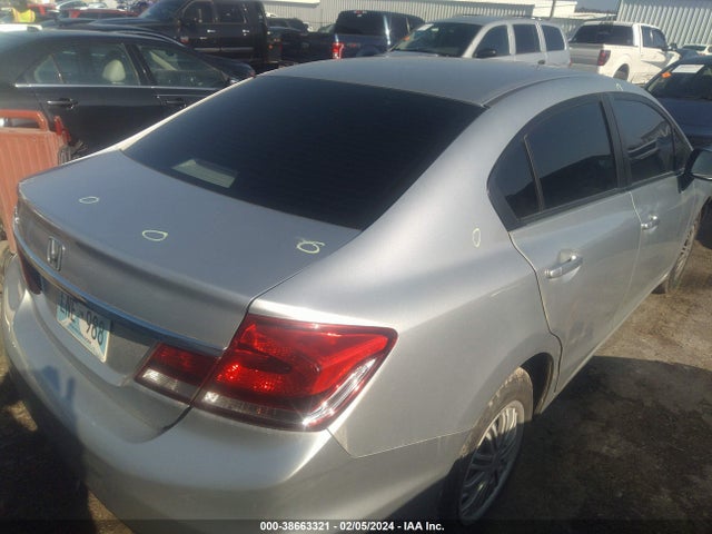 Honda Civic Lx 2014 2HGFB2F58EH506652 Image 4