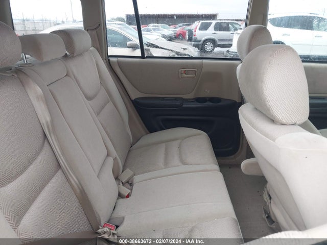 2003 TOYOTA HIGHLANDER V6 (A4) VIN: JTEGF21A830112352