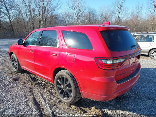 1C4RDHAGXJC323588 Dodge Durango Sxt Rwd