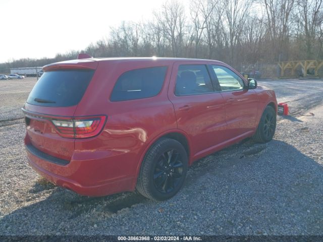 1C4RDHAGXJC323588 Dodge Durango Sxt Rwd