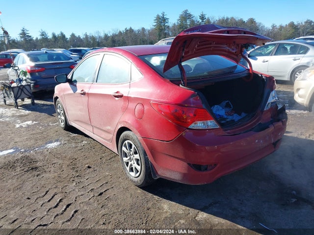 2013 HYUNDAI ACCENT GLS VIN: KMHCT4AEXDU406531