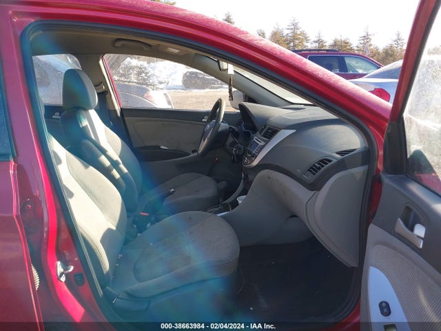 2013 HYUNDAI ACCENT GLS VIN: KMHCT4AEXDU406531