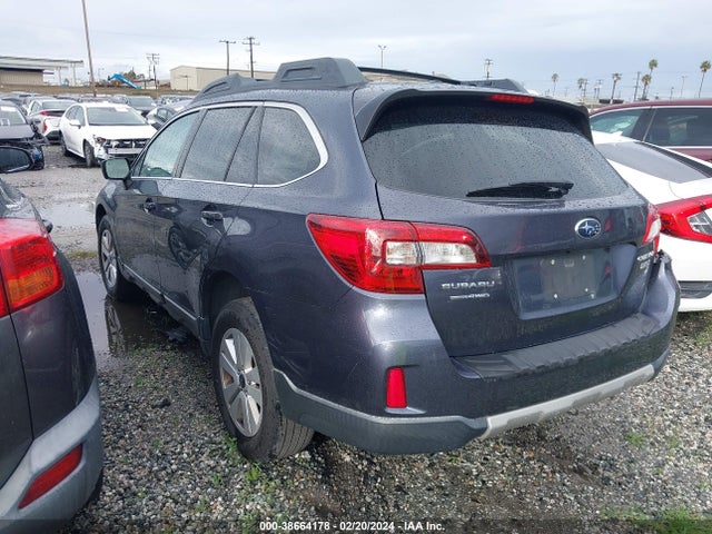 2015 SUBARU OUTBACK 2.5I PREMIUM VIN: 4S4BSACCXF3348504