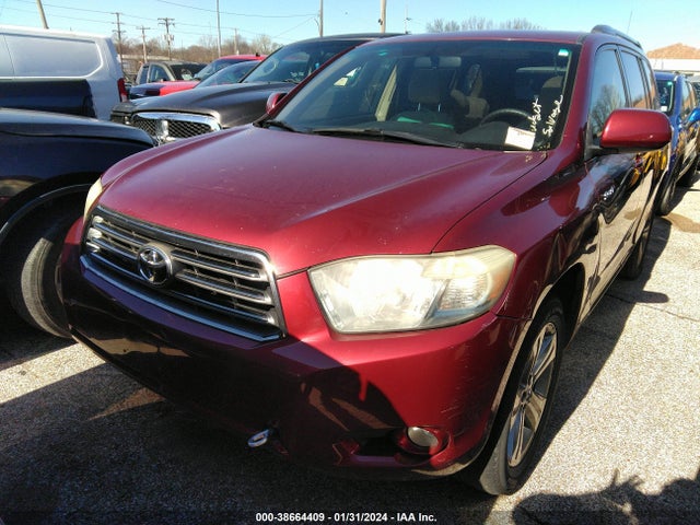 2008 TOYOTA HIGHLANDER SPORT VIN: JTEES43A582077907