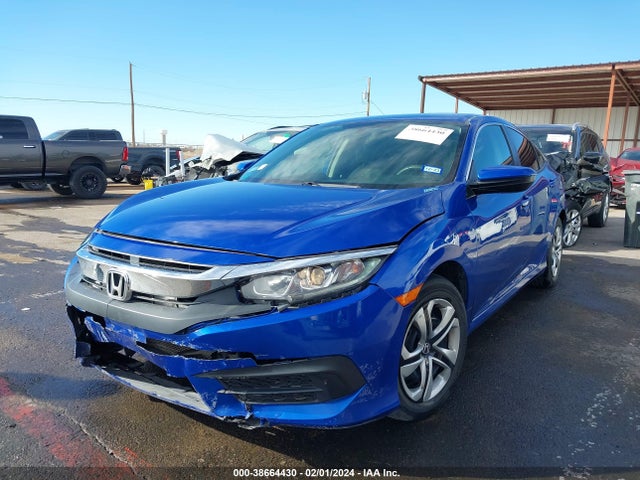 Honda Civic Lx 2017 2HGFC2F56HH538758 Image 2