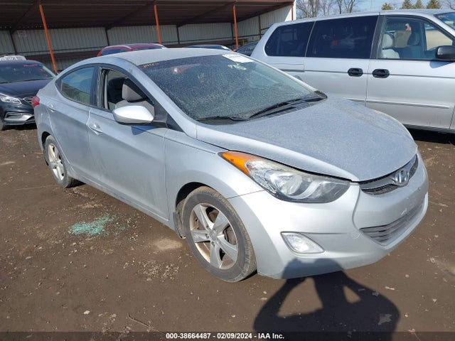 2013 HYUNDAI ELANTRA GLS VIN: 5NPDH4AE6DH283119