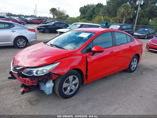 Chevrolet Cruze Ls Auto 2017 3G1BC5SMXHS554429 Image 2