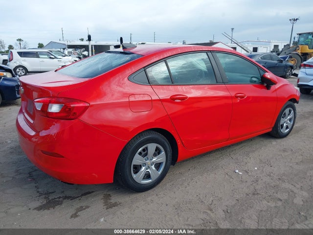 Chevrolet Cruze Ls Auto 2017 3G1BC5SMXHS554429 Image 4