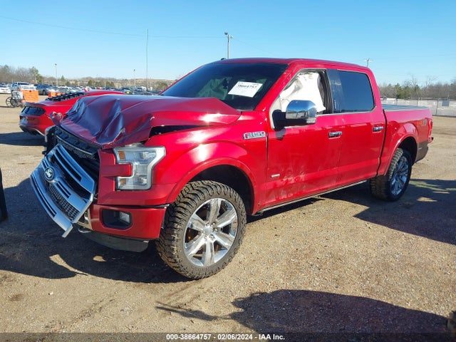 Ford F-150 Platinum 2015 1FTEW1EG8FFB45826 Image 2